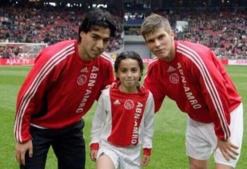 La foto que publicó Suárez con Nouri en 2017