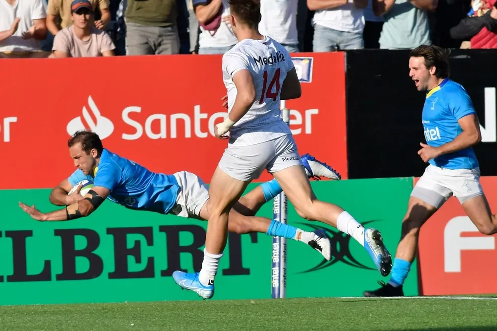 El try de Mieres, para abrir el partido