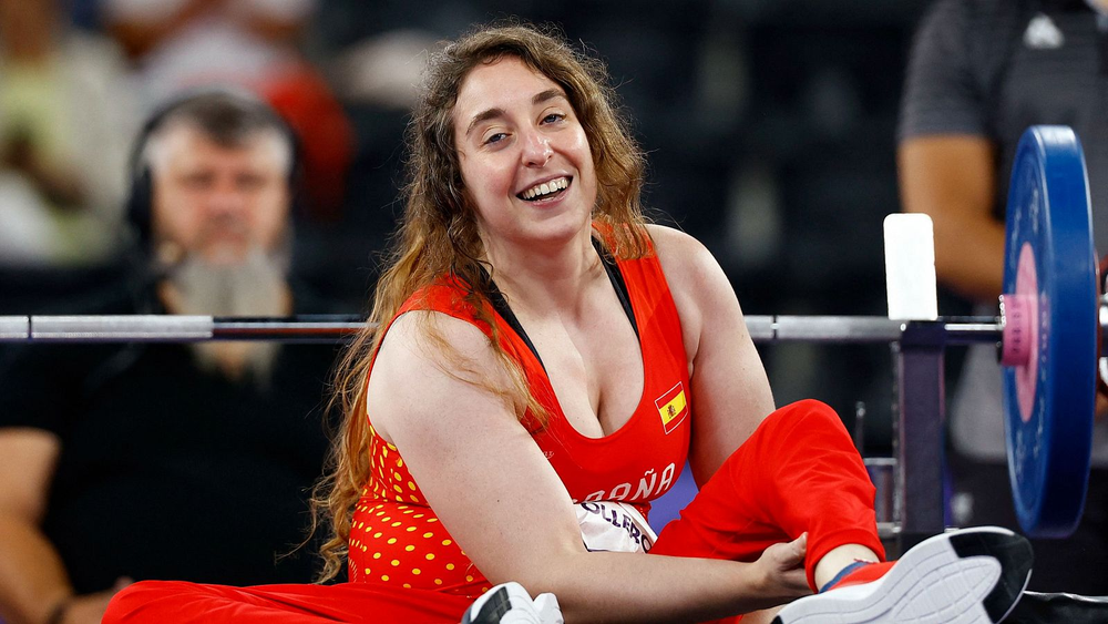 La atleta paralímpica, Loida Zabala.