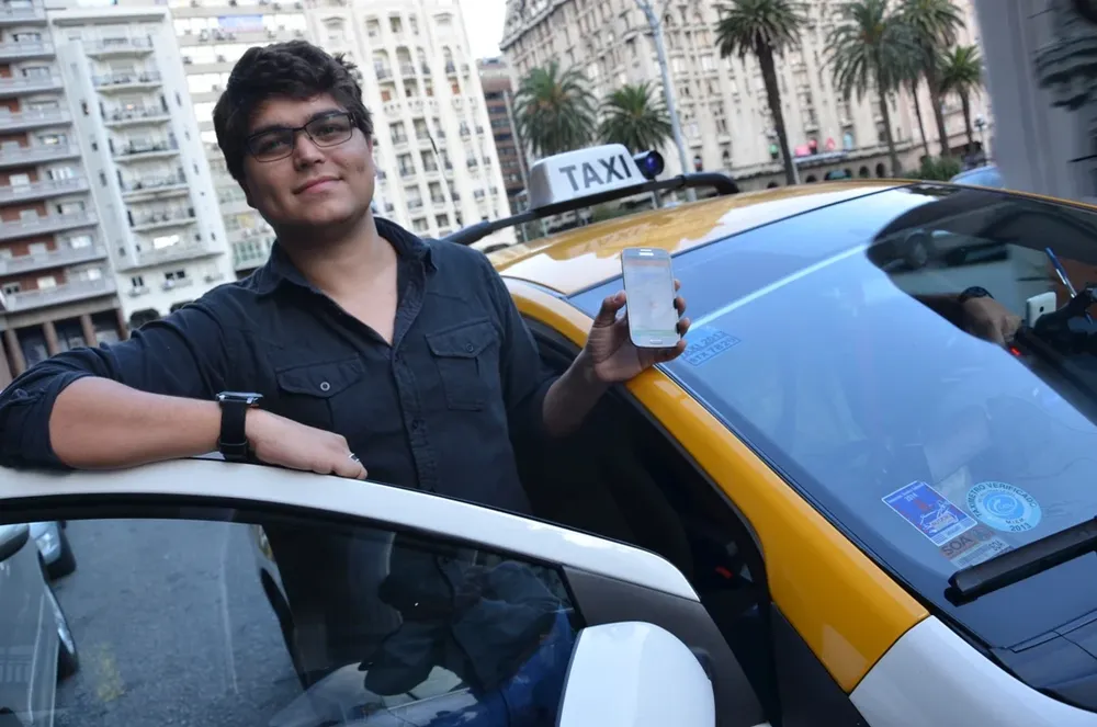 El fundador y CEO de Easy Taxi, Tallis Gomes