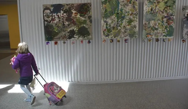 Colegio Juan Zorrilla de San Martín. (Archivo)