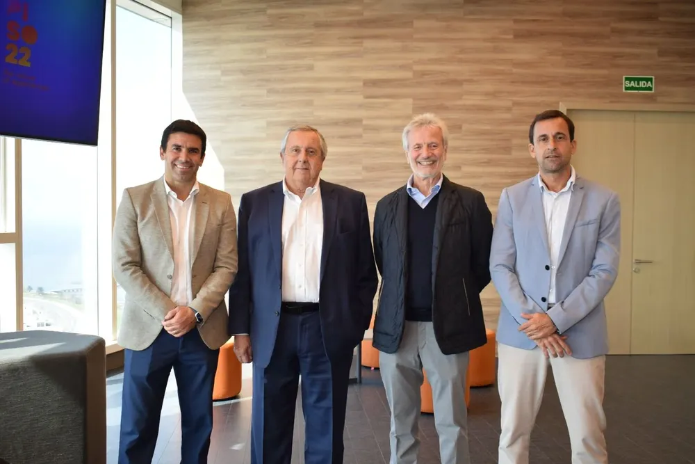 Ignacio Del, Carlos Lecueder, Ernesto Kimelman y Carlos Lecueder (h)