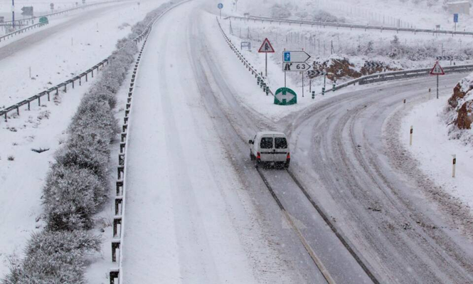 Nevadas en Castilla y León.