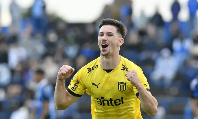 Maximiliano Silvera, carta de gol de Peñarol