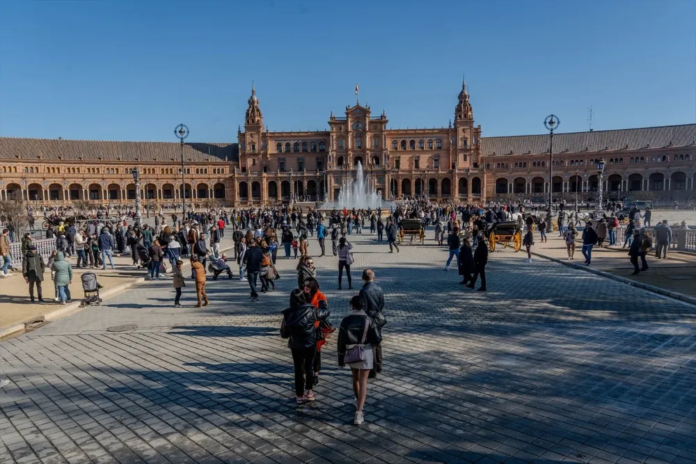 Plaza España, Sevilla.