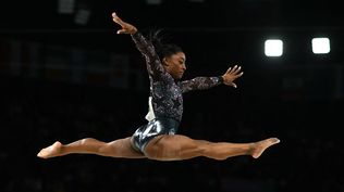 Simone Biles en los Juegos Olímpicos París 2024