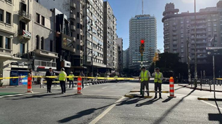 Cortes de tránsito en Montevideo hoy