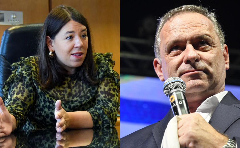 Bettiana Díaz y Álvaro Delgado