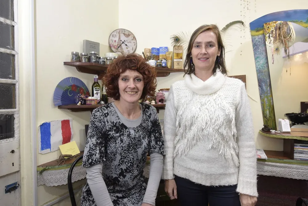 Severine Honoré y Adeline Allegre