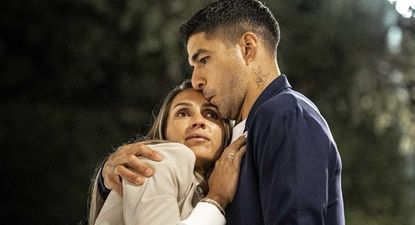 Luis Suárez y Sofía Balbi
