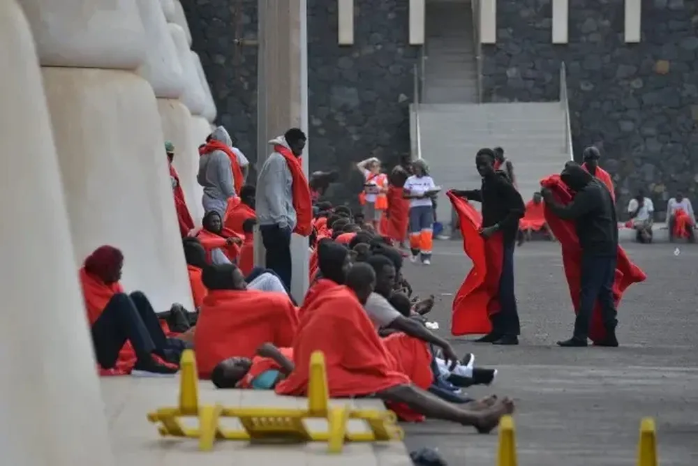 Aumentan los inmigrantes que ingresan a España en forma irregular.