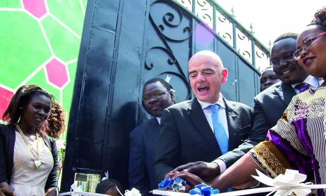 El presidente de la FIFA, Gianni Infantino