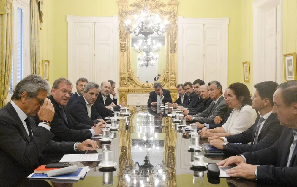 La mesa de enlace mantuvo un encuentro con el Gobierno