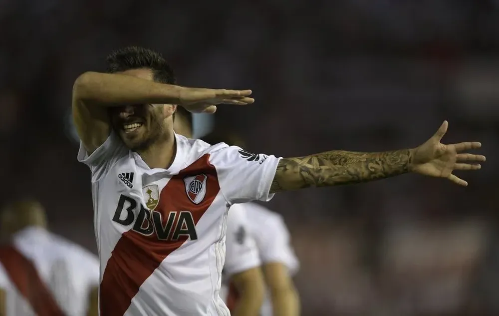 El festejo de Scocco