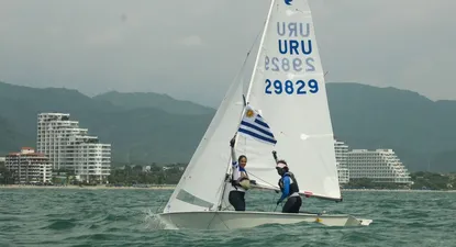 Pablo Defazio y Mariana Foglia en los Juegos Suramericanos de Playa 2023