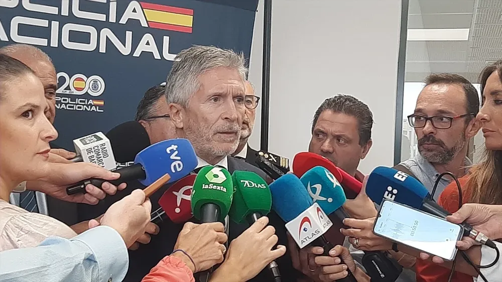 El ministro del Interior, Fernando Grande-Marlaska.