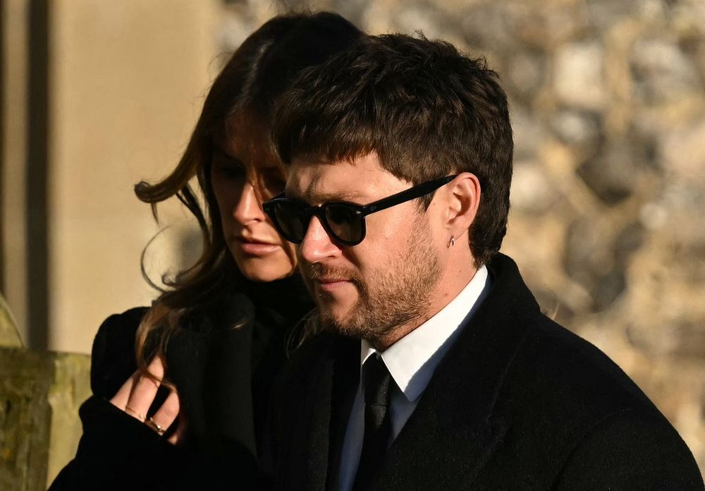 Niall Horan en el funeral de Liam Payne