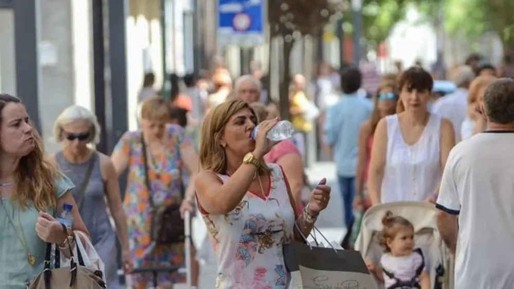 Badajoz, la ciudad más calurosa de España este lunes.
