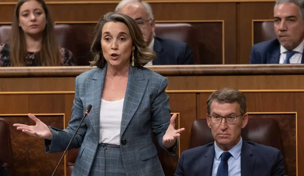 La portavoz del PP en el Congreso, Cuca Gamarra.