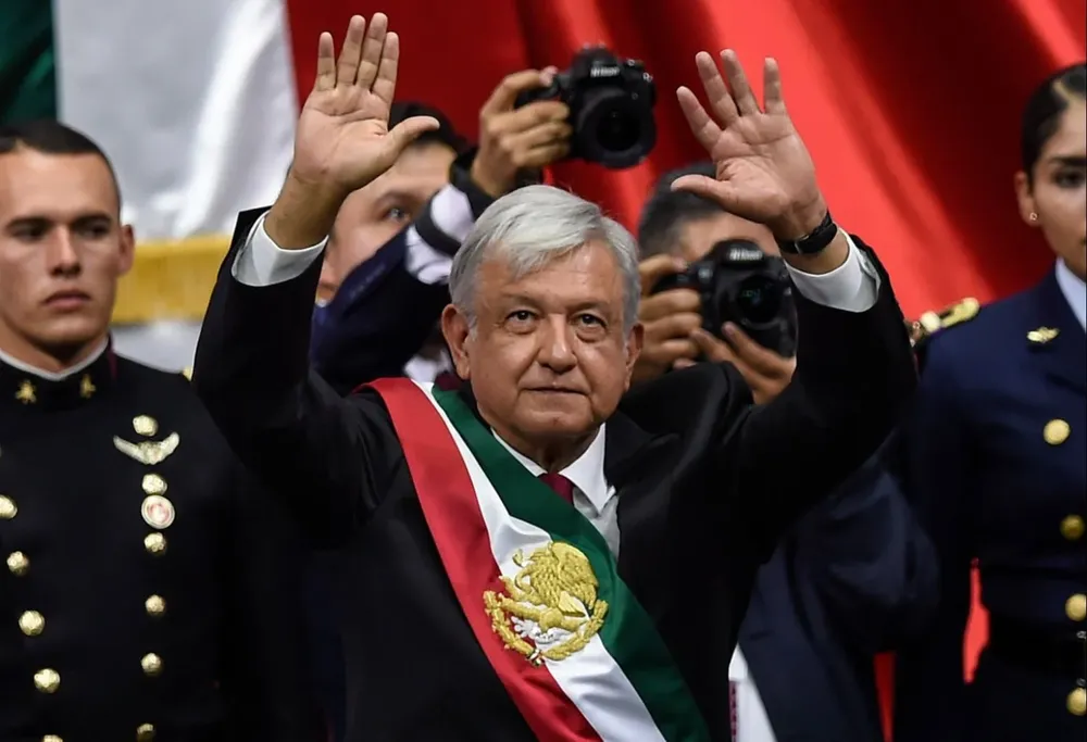 Andrés Manuel López Obrador, presidente de México