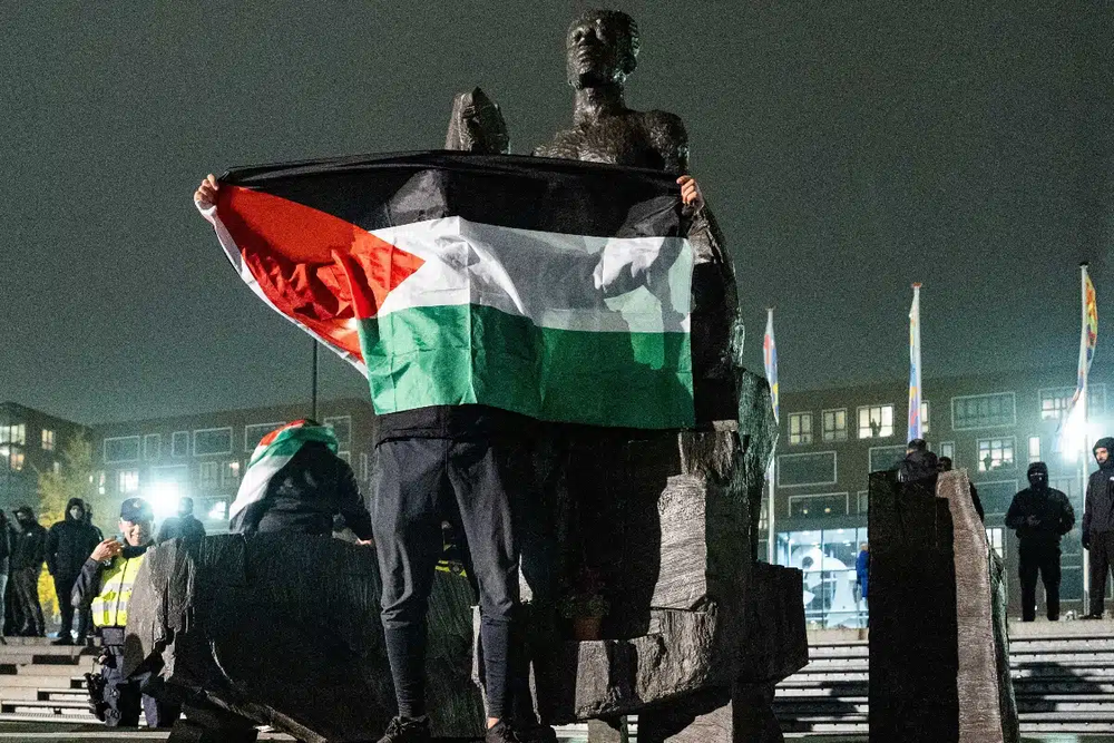 Protesta pro palestina