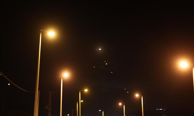 Irán ataque con centenarers de misiles el territorio israelí. EFE