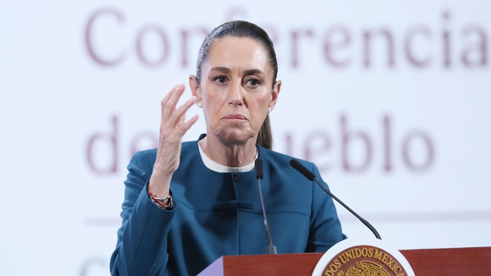 Sheinbaum dijo que había tenido una "muy buena llamada con Trump".