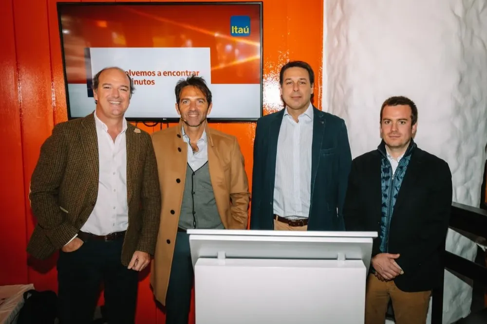 Agustin Tafernaberry, Diego de la Puente, José Zerbino y Luis Bordaberry..