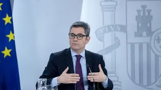 El ministro de la Presidencia, Justicia y Relaciones con las Cortes, Félix Bolaños.