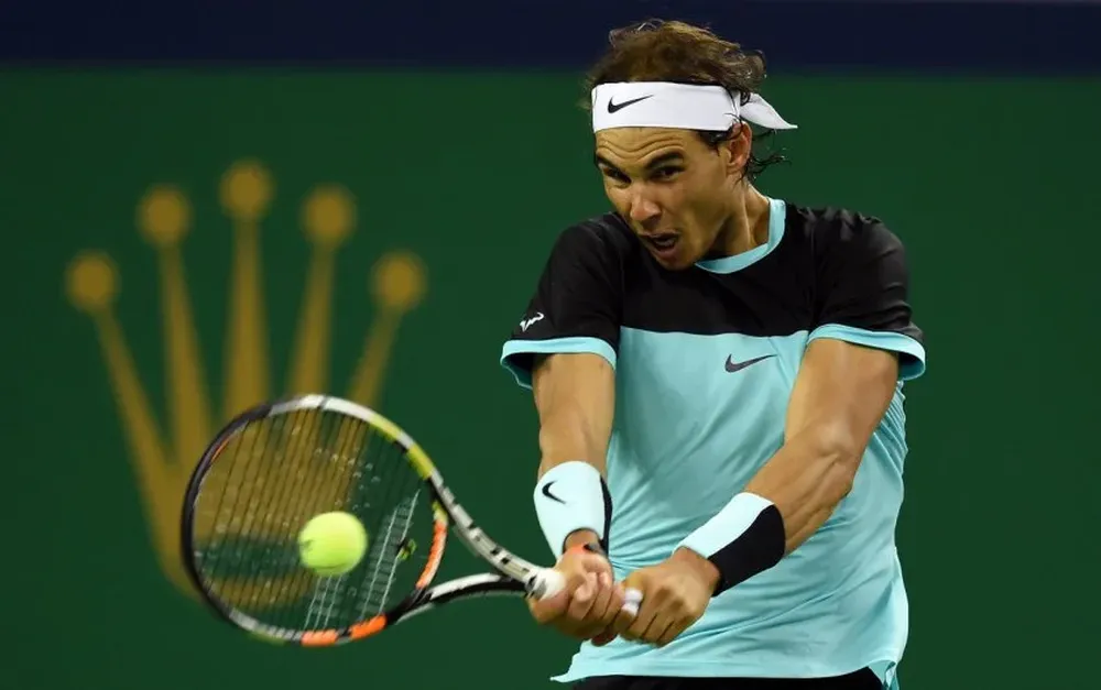 Rafael Nadal en el Masters de Shanghai
