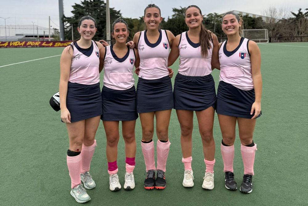 Manuela Vidal, Jimena García, Chiara Curcio, Agustina Díaz y Lucía Dieste