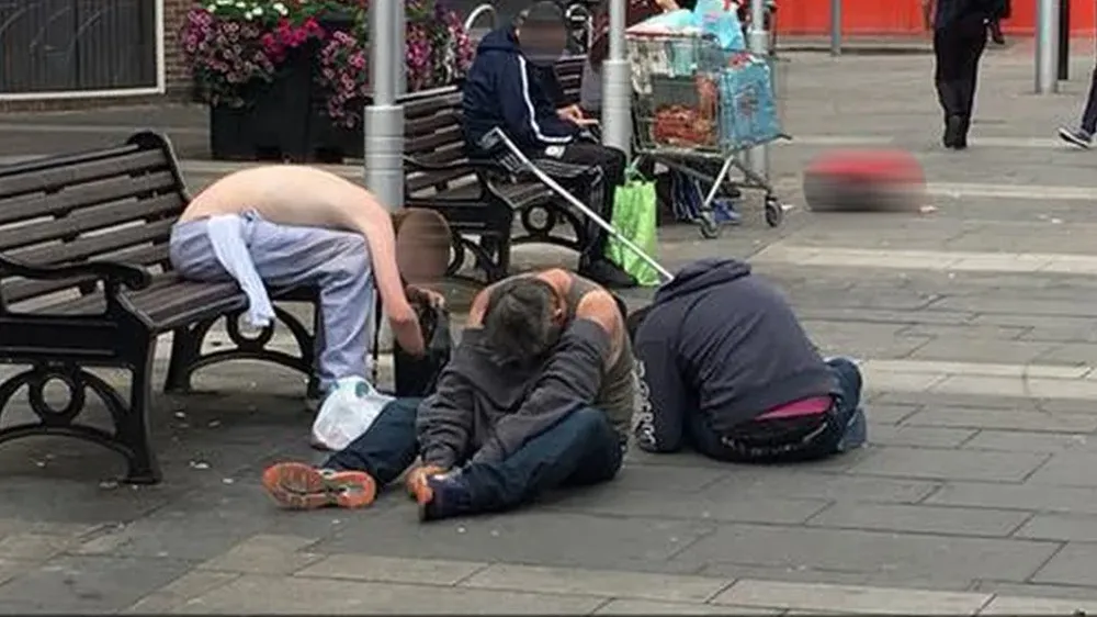 La foto se volvió viral en las redes sociales