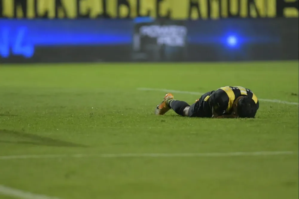 Carrizo decepcionado con su gol errado