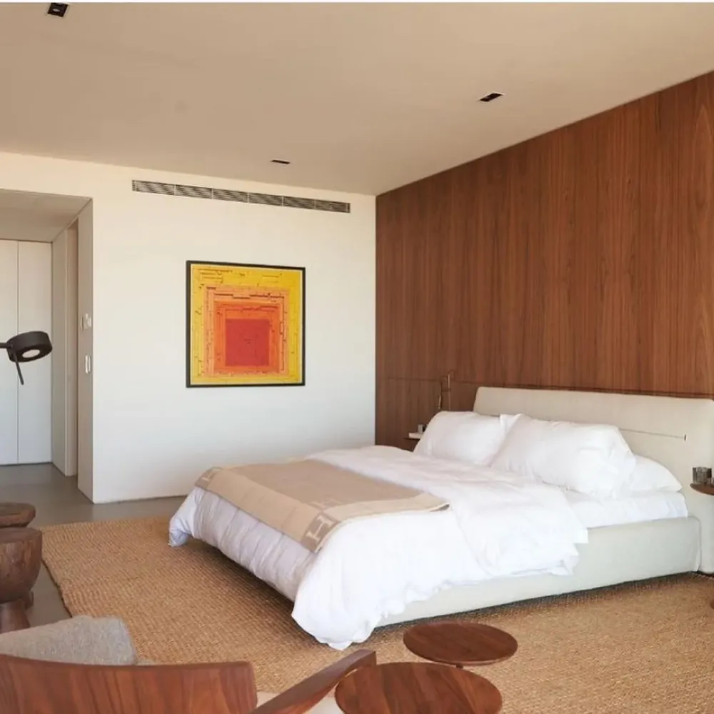 El complejo que eligió Gebbia para hospedarse en Manantiales