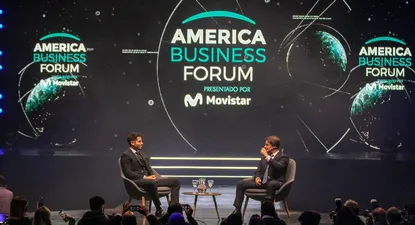 Lacalle Pou en la edición 2021 de America Business Forum