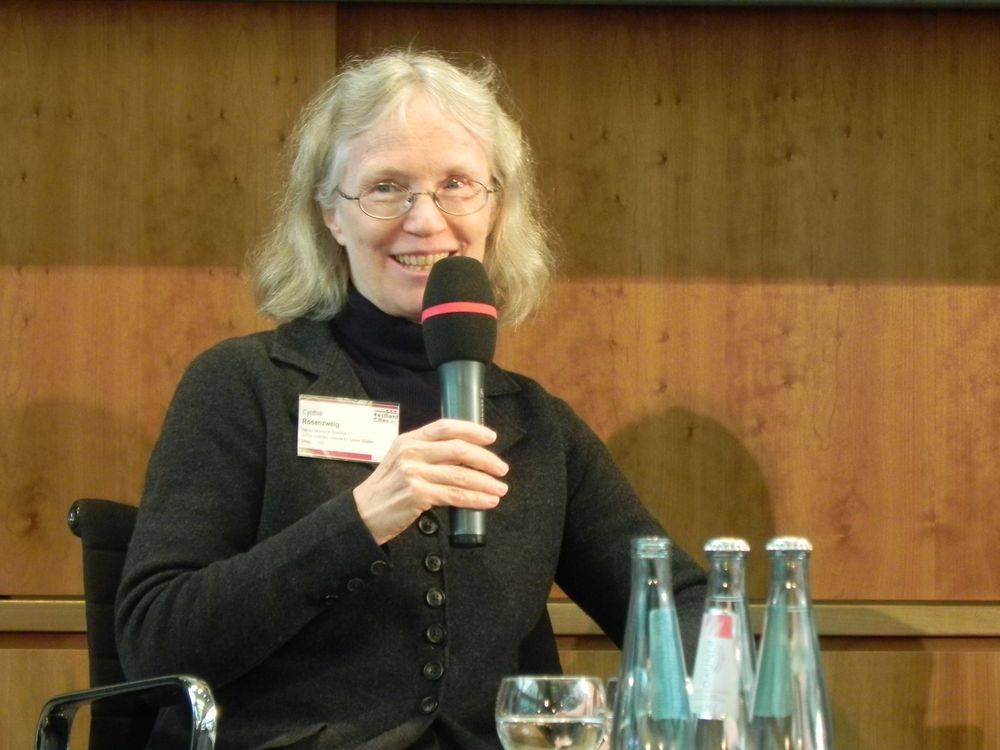 Cynthia Rosenzweig.