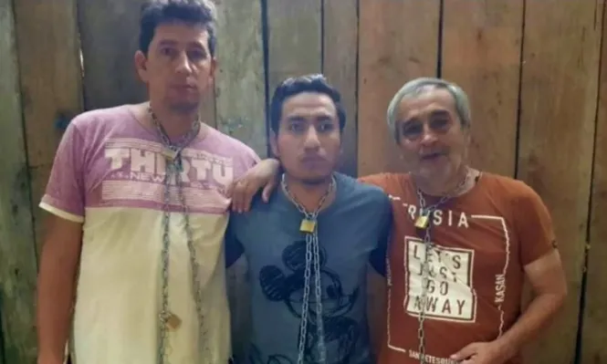 Periodistas ecuatorianos que fueron secuestrados y asesinados por disidentes de las FARC en Colombia.