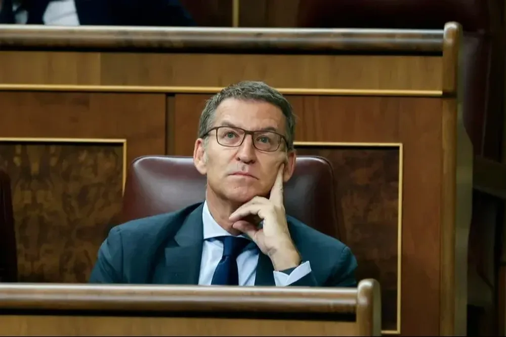 Alberto Núñez Feijóo, líder del PP.