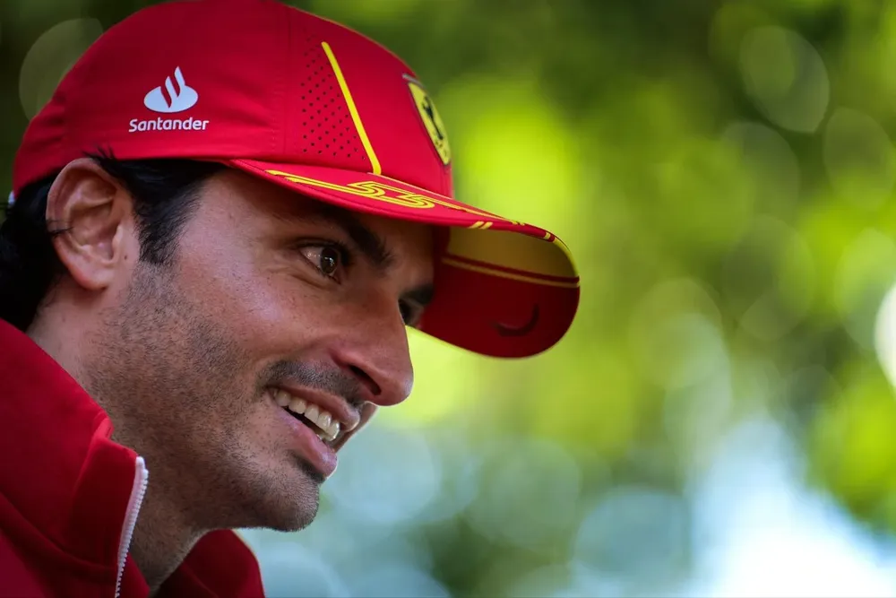 Sainz habla sobre sus sensaciones.