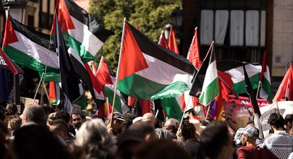 Actos de organizaciones palestinas en España.