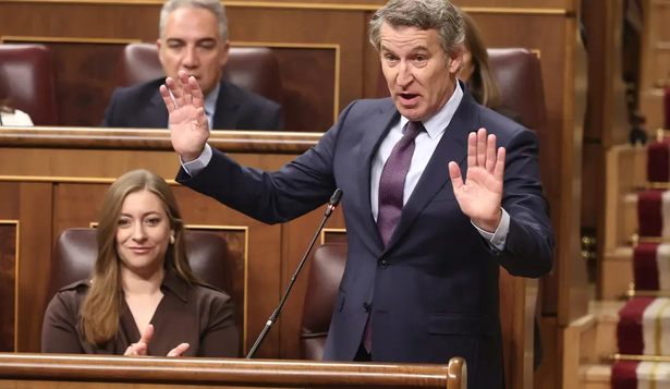 El líder del Partido Popular, Alberto Núñez Feijóo.