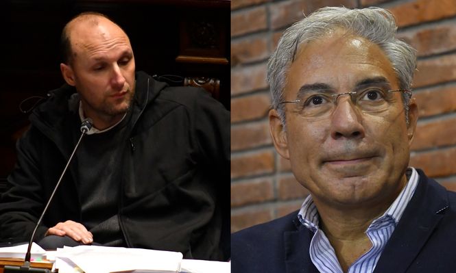 Sebastián Sabini y&nbsp;Robert Silva﻿