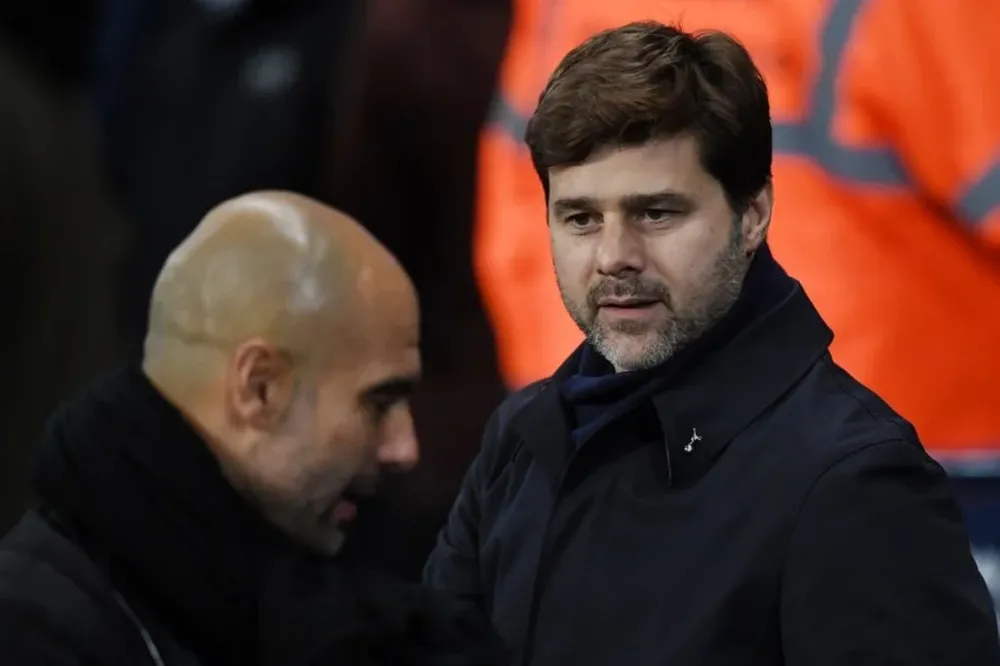 Pep Guardiola, con Manchester City, goleó al Tottenham de Mauricio Pochettino