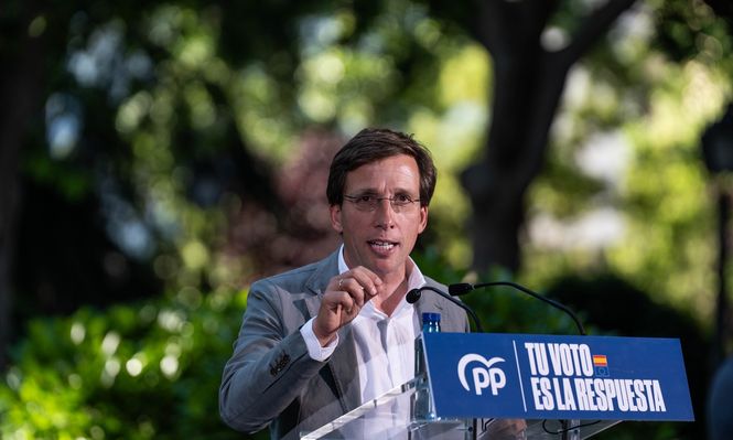 El alcalde de Madrid, José Luis Martínez-Almeida