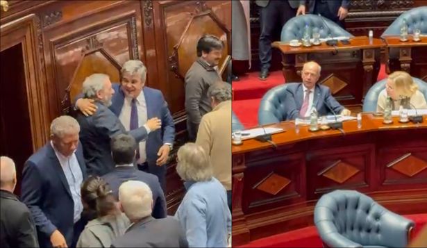 Bianchi y García no saludaron a Mario Bergara