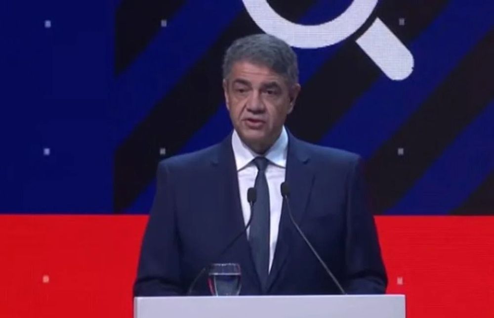 El jefe de Gobierno porteño, Jorge Macri, en el Jorge Macri en el AmCham Summit 2024