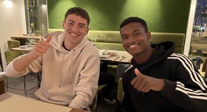 Mauro Marichal y Anderson Rodríguez