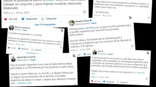 Saludo de los presidentes