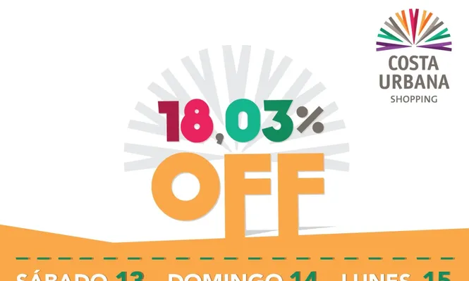 Costa Urbana invita a disfrutar el fin de semana largo con importantes descuentos