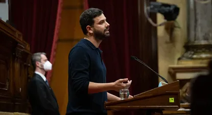 El diputado de ERC, Ruben Wagensberg